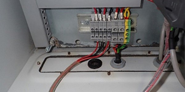 Robins Control Cabinet After