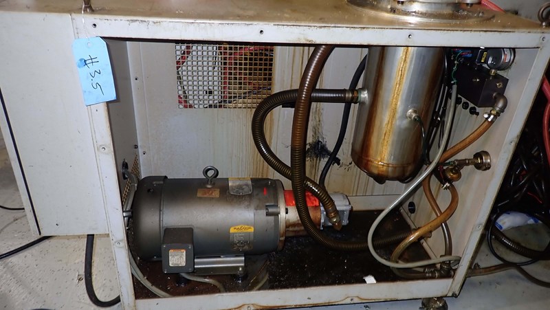 Cool Blast For Machine Before Decontamination